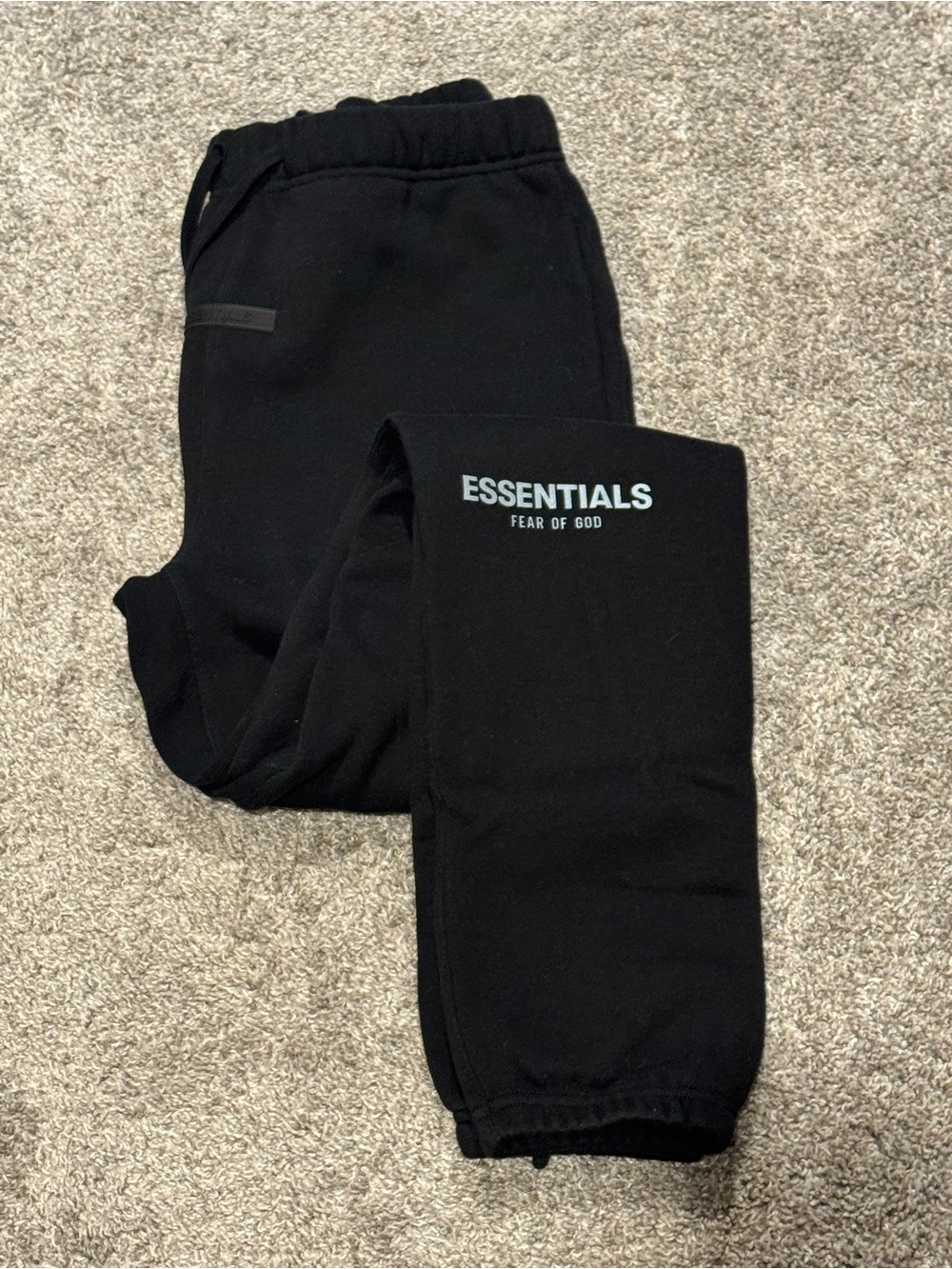Fear of God Essentials Black Sweatpants